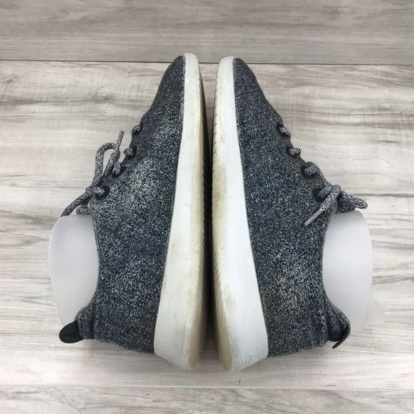 Allbirds Sneakers Mens 12 Gray Merino Wool Runners Lace Up Shoes main image 4